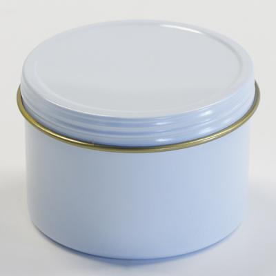 China SGS 4OZ Colorful Printing Round Candle/Candy/Gift Grade Tin Box For Gift Box Cosmetic Box for sale