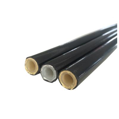 China Good Quality Oil/Water/CNG/Fuel/Paint/Solvent Fiber Braided Nylon Reinforced 1/2 Black High Pressure Conductive Thermoplastic R7 Hose for sale