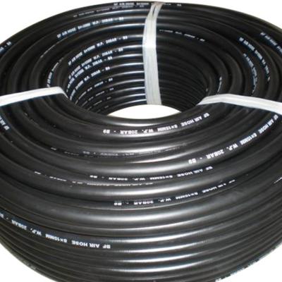 China NBR Soft Surface Flexible Braided Reinforced Rubber Hose Oil Suction And Discharge Hose for sale