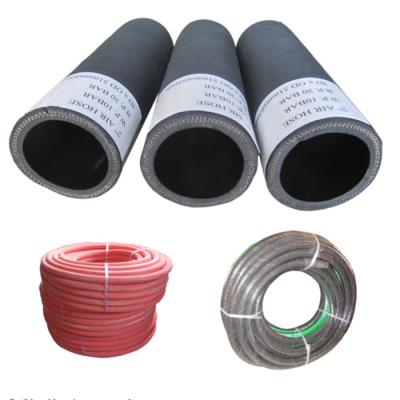 China High Temperature Oil Resistant NBR Flexible Rubber Hose For Industry Hydraulic Hose for sale