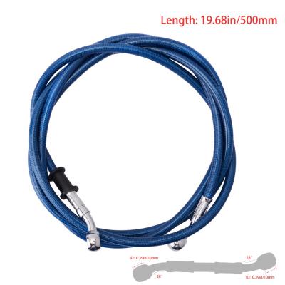 China Automobile brake system motorcycle brake hose 3.2mm braided stainless steel ptfe brake oil hose line tubing hose for sale