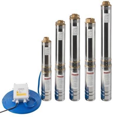 China Automotive Industry Italy 100% Stainless Copper Best Deep Well Submersible Pump For Agriculture Industrial Application for sale