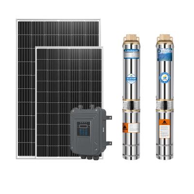 China Other Pump Equipment AC DC Solar Submersible Water Pump Deep Well Pumps for sale