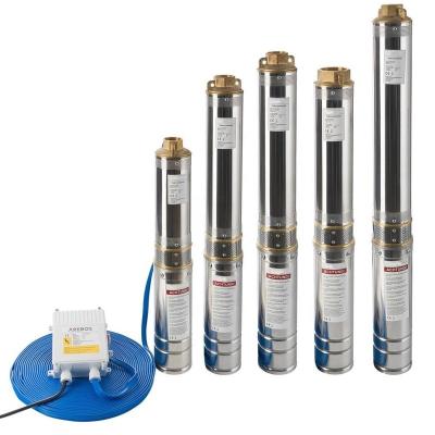 China Submersible 2 Inch 4 Inch QJ Submersible Borehole Water Pump Electric Borehole Deep Water Pump Bomba for sale