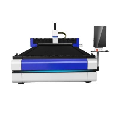 China High quality air-cooled high precision 1000W1500W2000W high speed fiber laser cutting machine for cutting metal sheets and plates for sale