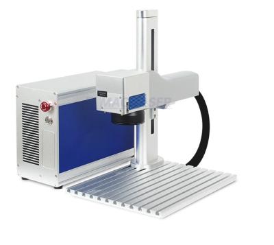 China Air Cooled Long Lifespan 20w30w Split Intelligent Laser Marking Machine For Metal And Plastic for sale