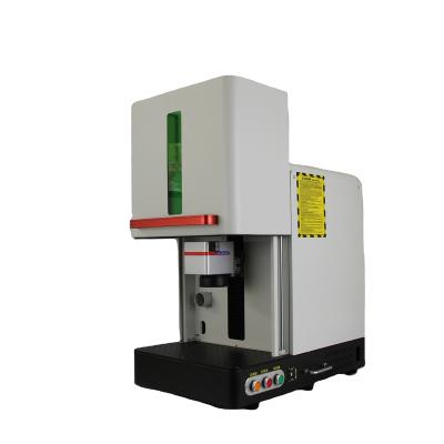 China Air-cooled all in one mini 20w30w50w fiber laser marking engraving machine 3d portable wood glass-metal wholesale digital for sale