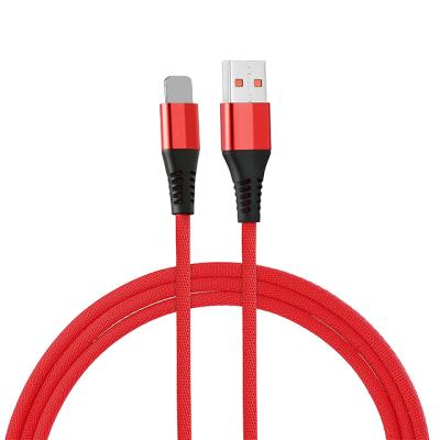 China 1M/3ft Fabric Braided Fast Charging Cable 1M/3ft Common Fast Charging Fabric Braided Data Line Charger Cable USB Cable For Mobile Phone for sale