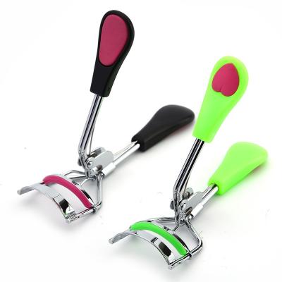 China With Instructions 2023 Wholesale Custom Logo Promotion Cheap Colorful Plastic Handle Eyelash Curler for sale