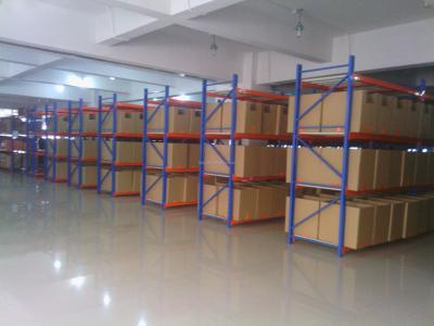 China Cold Rolled Steel Commercial Shelf Rack 1350mm High Powder Coating Surface for sale