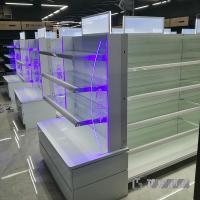 China La exhibición blanca como la leche del supermercado atormenta el material de acero en frío Morden para el ultramarinos en venta