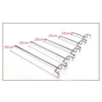 China O ferro que arquiva acessórios único Pegboard engancha o revestimento de zinco do comprimento de 10cm 20cm à venda