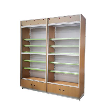 China Metallic Medical Store Display Rack For Pharmacy 1950mm 2150mm 2350mm Height for sale