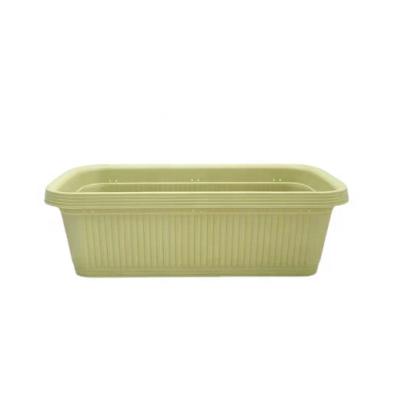 China Modern Resin Rectangle Fruits And Vegetables Planting Box For Home for sale