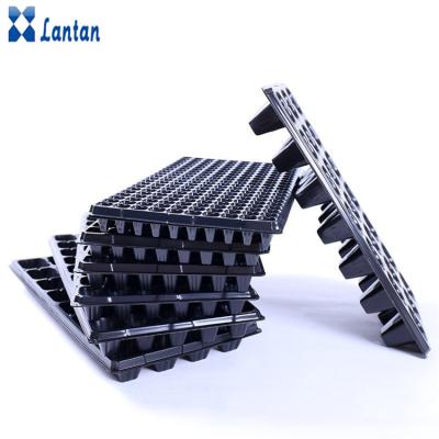 China 14 21 28 32 50 72 105 128 200 Cell Agriculture Strong And Durable Wholesale Plastic Seedling Trays for sale