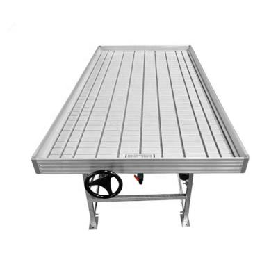 China Factory Convenient Hot Sales Operation Ebb and Flow Hydroponic Tables Flood Trays Seedling for sale