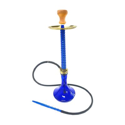 China Wholesale Portable Luxurious Hookah Russian Glass Shisha Khalil Mamoon Hubbly Bubbly German Sheesha for sale