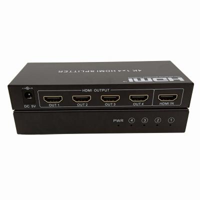 China 1x4 HDMI Splitter 1 Input 4 Output HDMI Splitter Audio Video Splitter 1x4 IN01S04 for sale