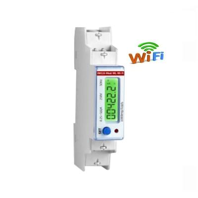 China Single Phase Wifi Energy Meter EM115-Mod-WL DC 230V 45A for Energy Monitoring for sale