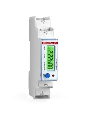 China 230V 5A Single Phase Wireless Electricity Monitor Din Rail Energy Monitor EM115-Mod-WL for sale