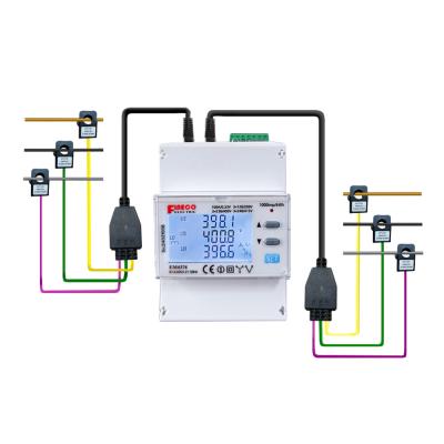 China EM4374 power analyzer three phase rogowski coil meter for sale