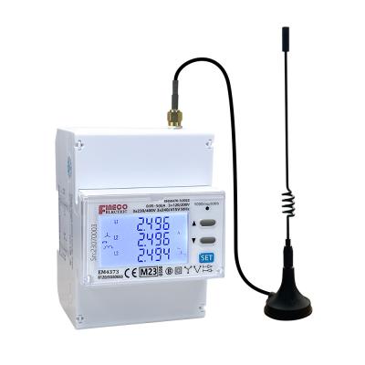 China MID approved EM4373 lora module three phase power quality analyzer~lora rs485~modbus for sale