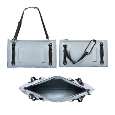 China Waterproof Design Logo  Waterproof PVC folding insulated Bags with Air tight zipper Fishing Cooler Bag for sale