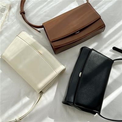 China Rectangular Fashion Women Handbags Temperament Trend Ladies Shoulder Bag PU Women Messenger Bag Leather Bag for sale