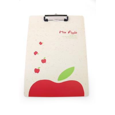 China School Custom Design MDF Wooden Clipboard Clipboard For Enrollment for sale