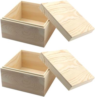 China Europe natural wooden box for gift for sale