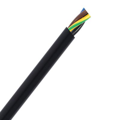 China E312831 ECHU Electrical Cable, UL Certificated Electrical Cable UL2501 105℃ 600V, Shield UL2501 Cable in black color for sale