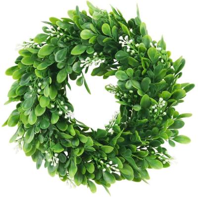 China Home Decoration Faxu Christmas Garlands Customized Door Decoration Hanging Flowers for sale