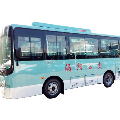 China Ankai 6.5 meters G6 model pure electric bus with battery over 200 kwh Te koop