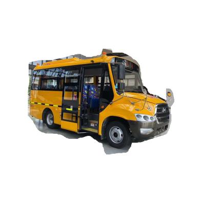 Cina school bus made in China ankai fpr kindergarten primary yellow diesel in vendita