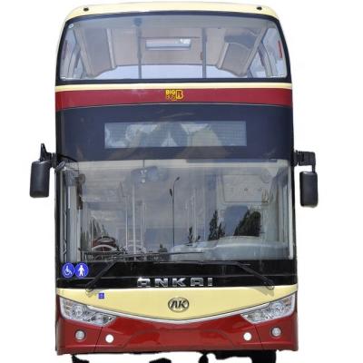 Cina double deck citybus 12 meters 78seats open top with safety roof in vendita