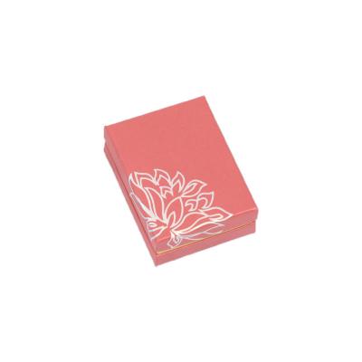 China High Quality Cardboard Takeoff Lid Paper Box Craft Jewelry Packaging Rigid Paper Box With Silver Stamping Logo for sale