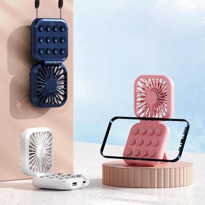 China 2023 New High Efficiency Mini High Velocity Electric Folding Small Suction Cup Support Fan for sale