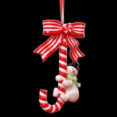 China Snowman Santa Claus Small Pendant Decorative Gift Polymer Clay Small Christmas Elks for sale