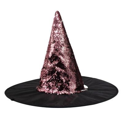 China Halloween Decoration Oxford Cloth Wizard Hat Witch Hat Halloween Costume Props Harry Potter Witch Hat Decoration for sale