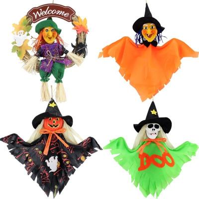 China Home Ghost Skeleton Head Cloth Ghost Festival Wholesale Decor Ornaments Mini Resin Props Halloween Decoration Props for sale