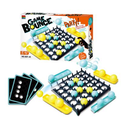 China Eco-Friendly Material Party Kids Family Children Interactive Toy Desktop Intelligent Jumping Ball Board Game Board Bounce Off Game for sale