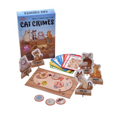 China Puzzle Brain Burning Toys Cat Crimes Cartoon Toy Popular Children And Adults Exercise Logical Thinking Ability for sale