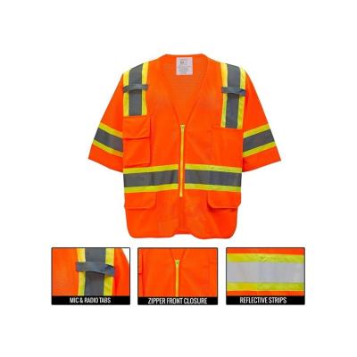 China Other Original Factory Construction Safety Vest 2 Custom Wholesale Colors for sale