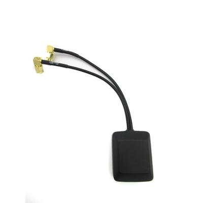 China Dual Car Combo Antenna External Combo Cable GSM 2G+GPS Antenna Combination High Gain Antenna DZZ-DW-005 for sale