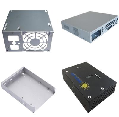 China Products Painting , Custom Anodizing Sheet Metal Electronincs Enclosure For Computer , Electronics Case for sale