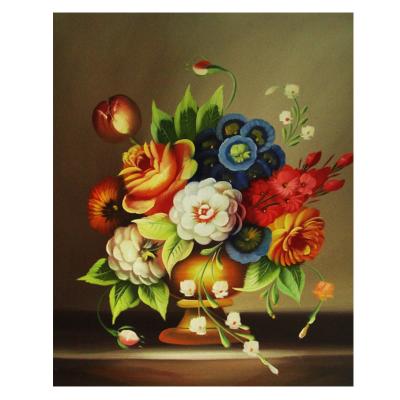 China New Flower Daisy Impressionist Handmade Oil Painting On Canvas Home Decoration Wholesale for sale