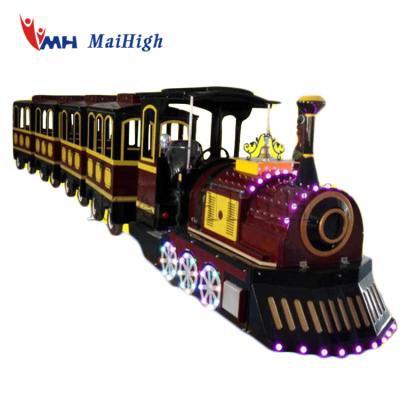 China Theme park amusement park trackless tourist train mini rides electric trackless train for sale for sale