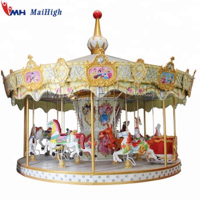 China Amusement park direct supplier amusement park carousel merry go round for sale for sale