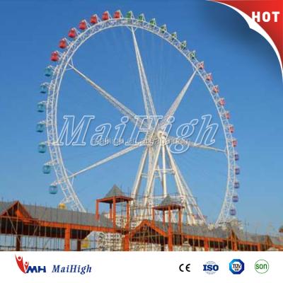 China Many Outdoor Playground Amusement Park Machine 49m Ferris Wheel Romantic Big Rides for sale