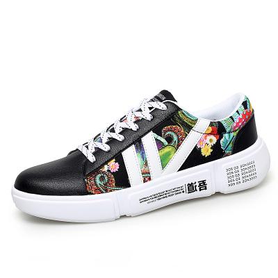 China Wholesale Deodorization High Quality Canvas Casual Shoes Men's Canvas Shoes Men's New Graffiti Men's Casual Canvas Shoes for sale